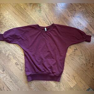 Women’s Xhilaration Top; Burgundy; Size Large